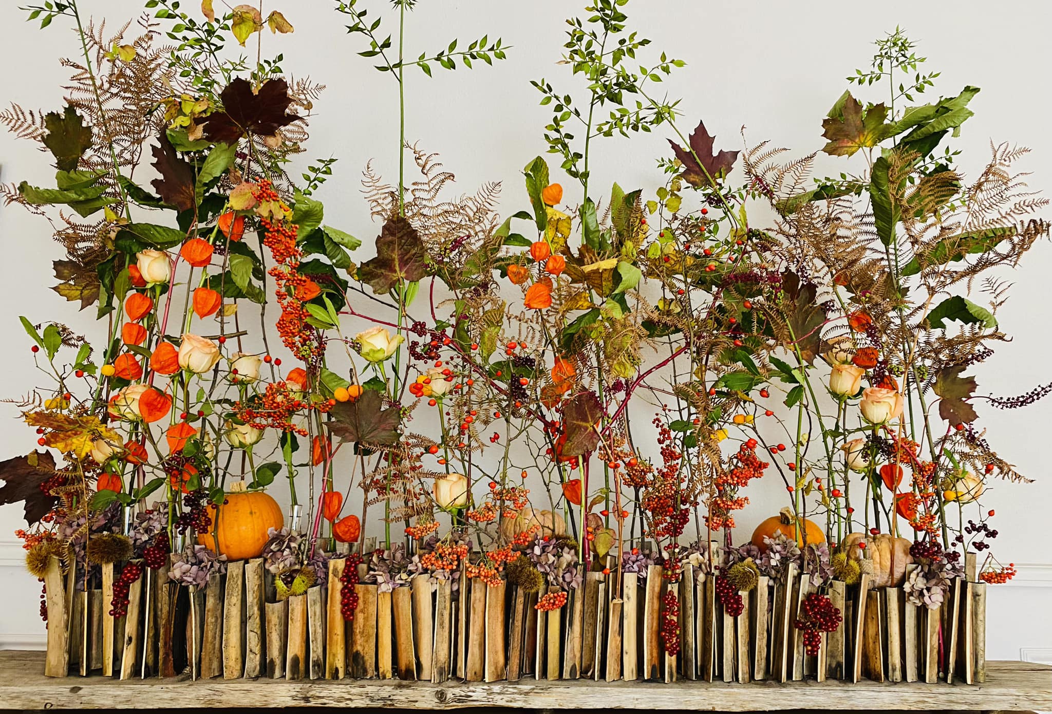 L’automne cévenol chez Glwadys & Sébastien l’Auberge de St Hilaire .Ambassadeurs culinaires de notre territoire .